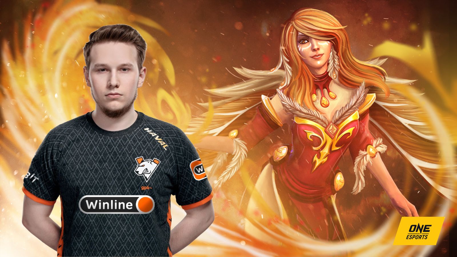 Lina จาก Gpk เป็นเวทมนตร์อันบริสุทธิ์ในการคว้าแชมป์ Virtus Pro ที่สำคัญที่ TI11 LCQ