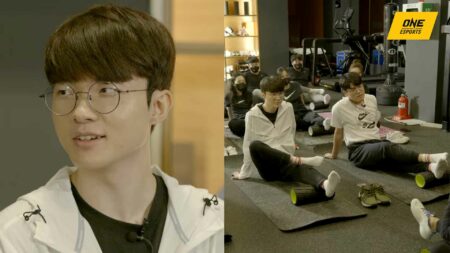 Faker talks about working out during Nike video