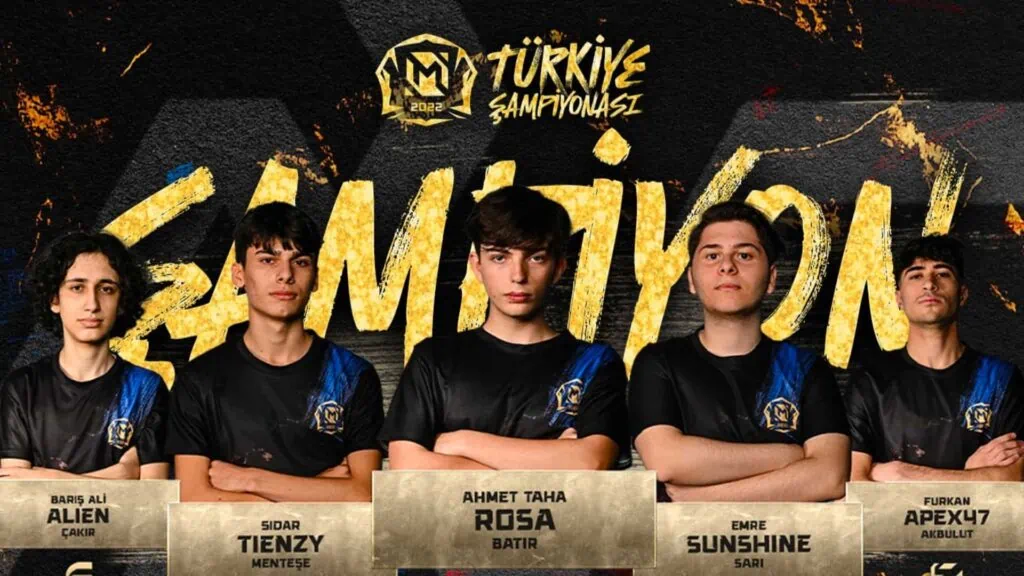 Incendio Supremacy Mobile Legends: Equipo del campeonato turco Bang Bang