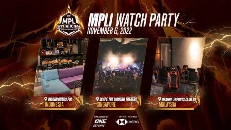 ONE Esports MPLI 2022 watch party