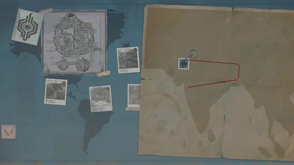 Say hi to Cypher in the range — and the biggest Agent 21 clue yet Valorant Agent 21 range board