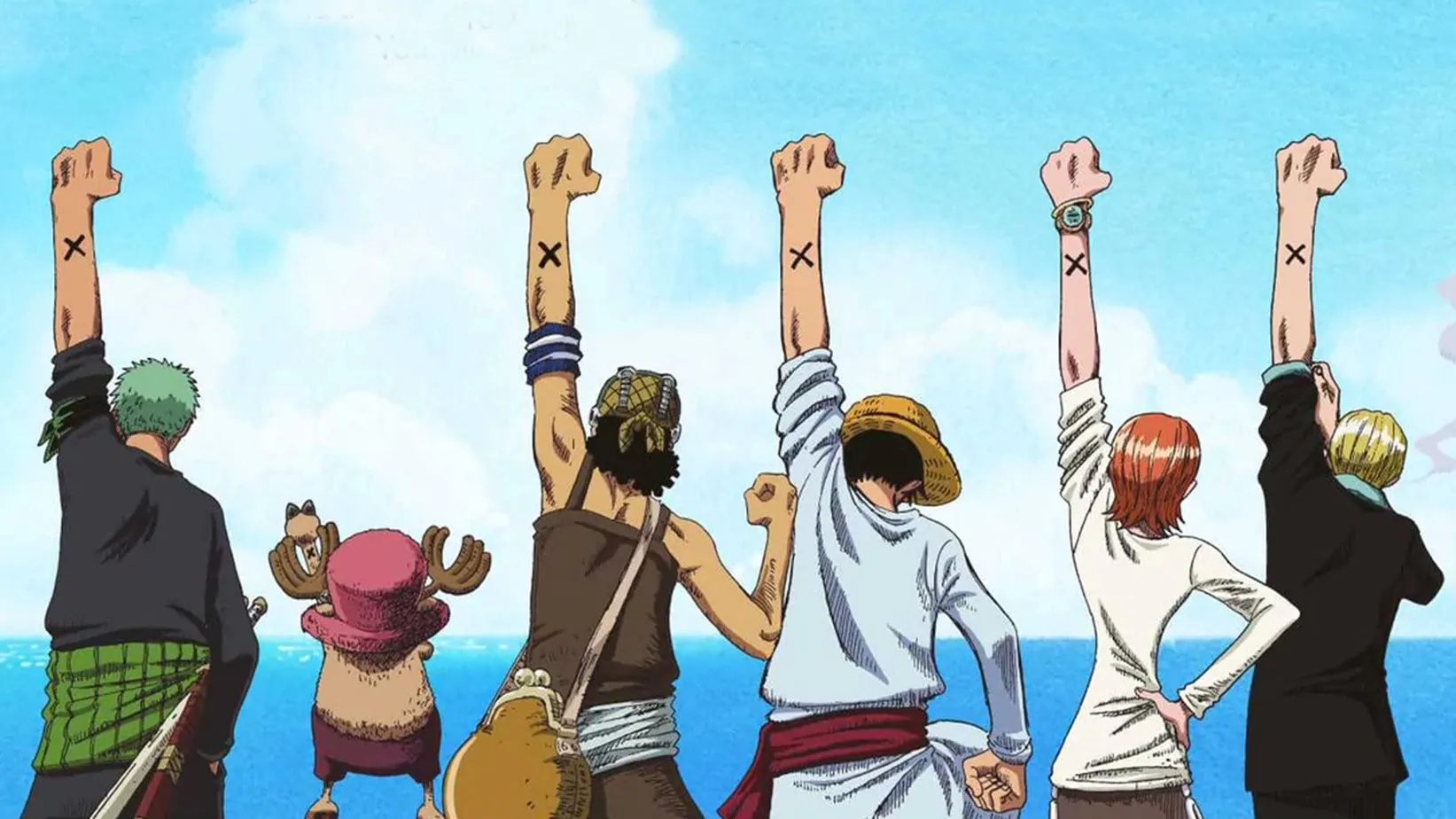 Straw hat pirates from One Piece HD wallpaper download