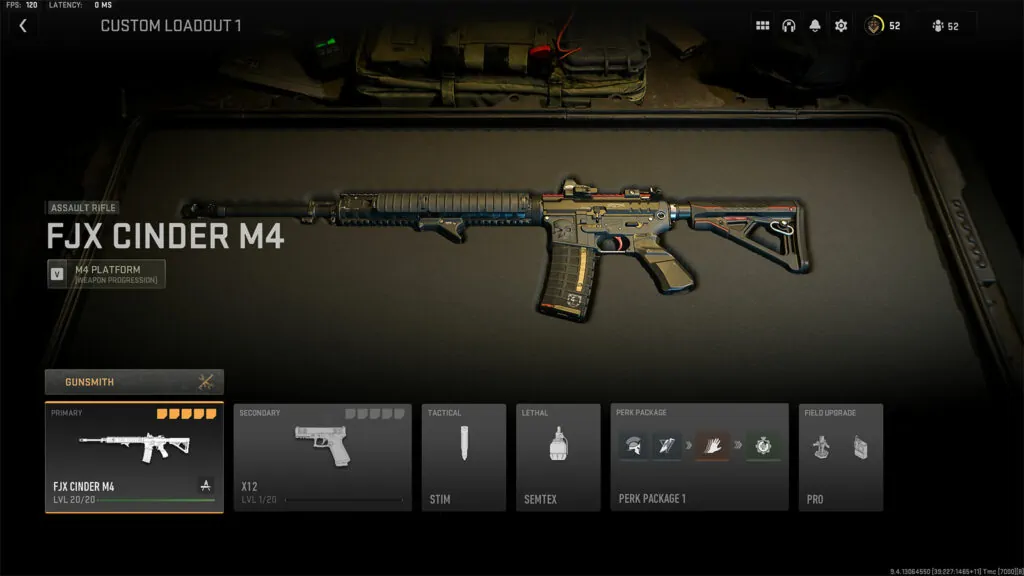 Assemble the FJX Cinder Weapon Vault in a New Gunsmith for Call of Duty®:  Modern Warfare® II