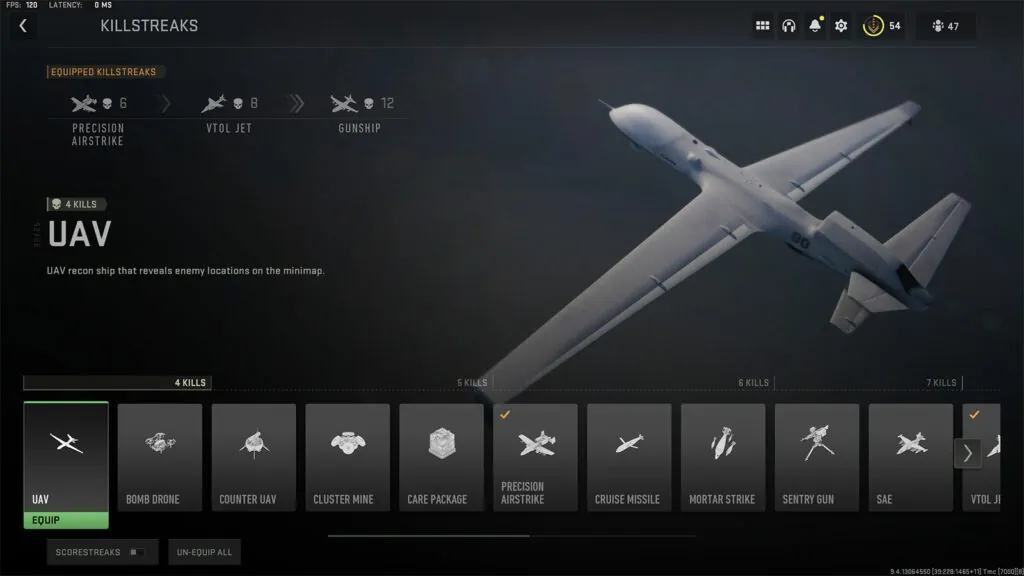 Racha de bajas con drones de Call of Duty Modern Warfare 2