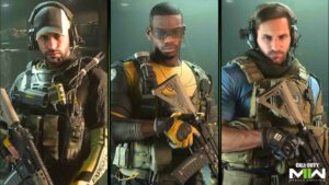 Neymar, Pogba, and Messi skins in Call of Duty Modern Warfare 2