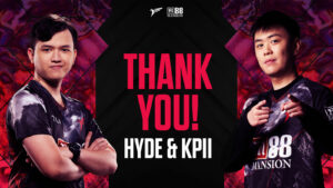 Talon Esports part ways with kpii and Hyde