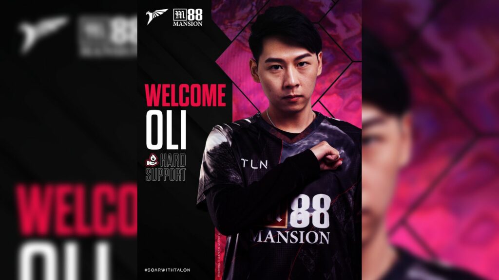 Talon Dota 2 bolsters roster with Invictus Gaming's Oli | ONE Esports