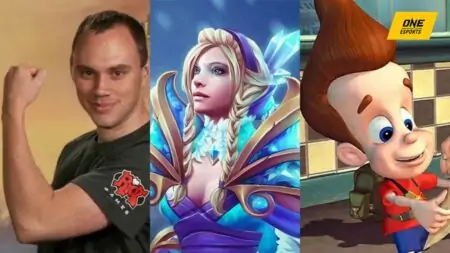 Side by side of Phreak, Crystal Maiden, and Jimmy Neutron