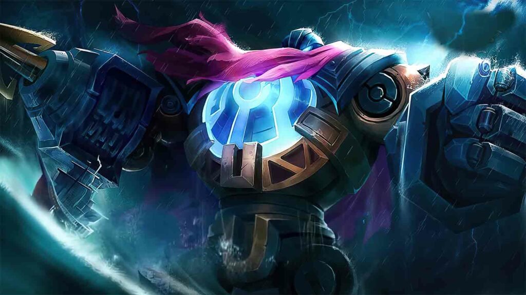 Tank hero Atlas de Mobile Legends: Fondo de pantalla oficial de Bang Bang