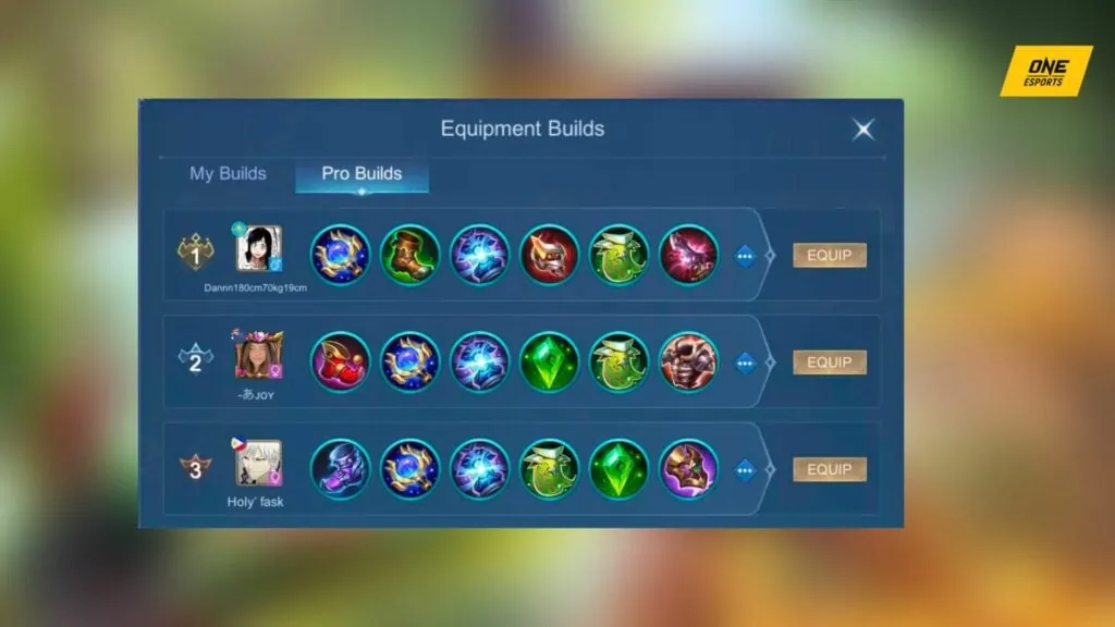 Best build for Joy in Mobile Legends: Bang Bang