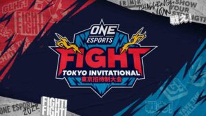 Official splash of ONE Esports FIGHT! Tokyo Invitational