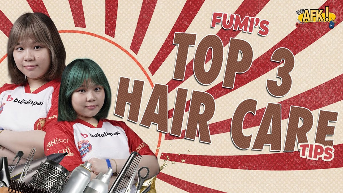Bigetron Era Fumi’s top 3 hair care tips - ONE Esports