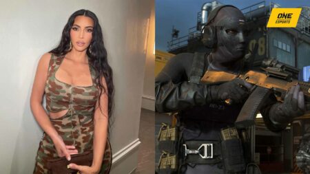Kim Kardashian West and the Roze Rook skin in Call of Duty Warzone