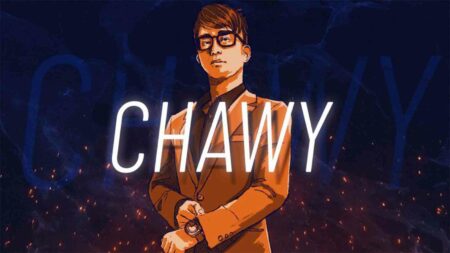 Chawy in ONE Esports featured image and original art