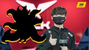 Faker at LoL Park competing in LCK with Ahri Silhouette in ONE Esports featured image