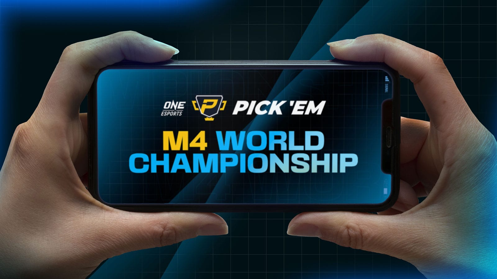 Win up to 3,500 Diamonds in the ONE Esports M4 World Championship Pick