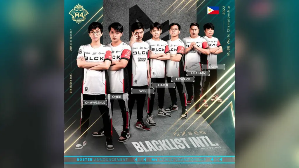 M4 World Championship Philippine representative, Blacklist International