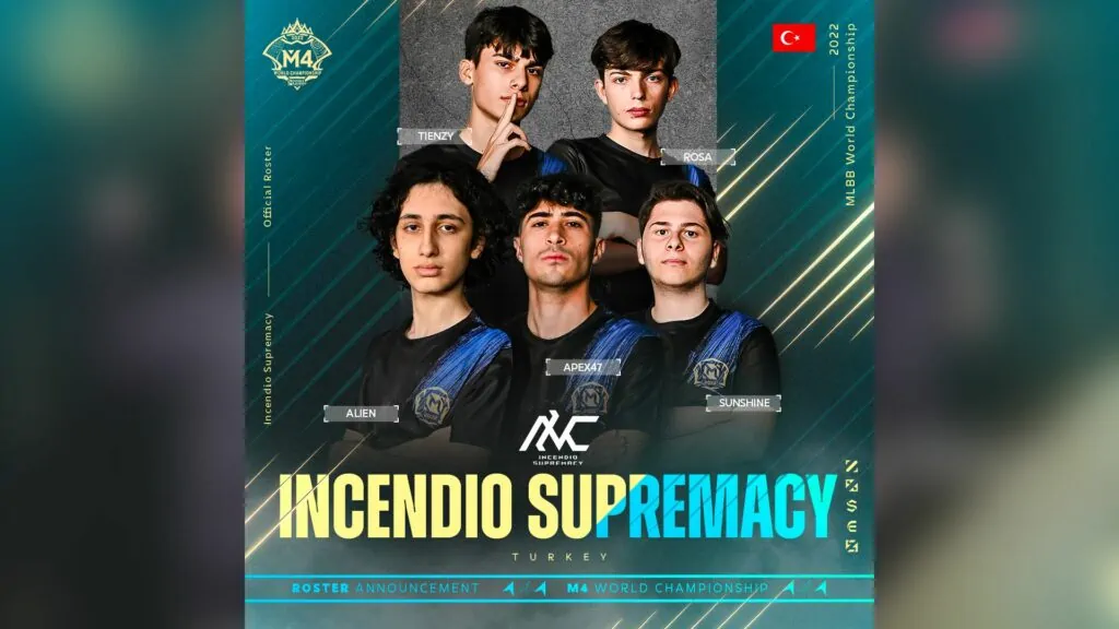 Representante del Campeonato del Mundo de M4 en Turquía, Incendio Supremacy