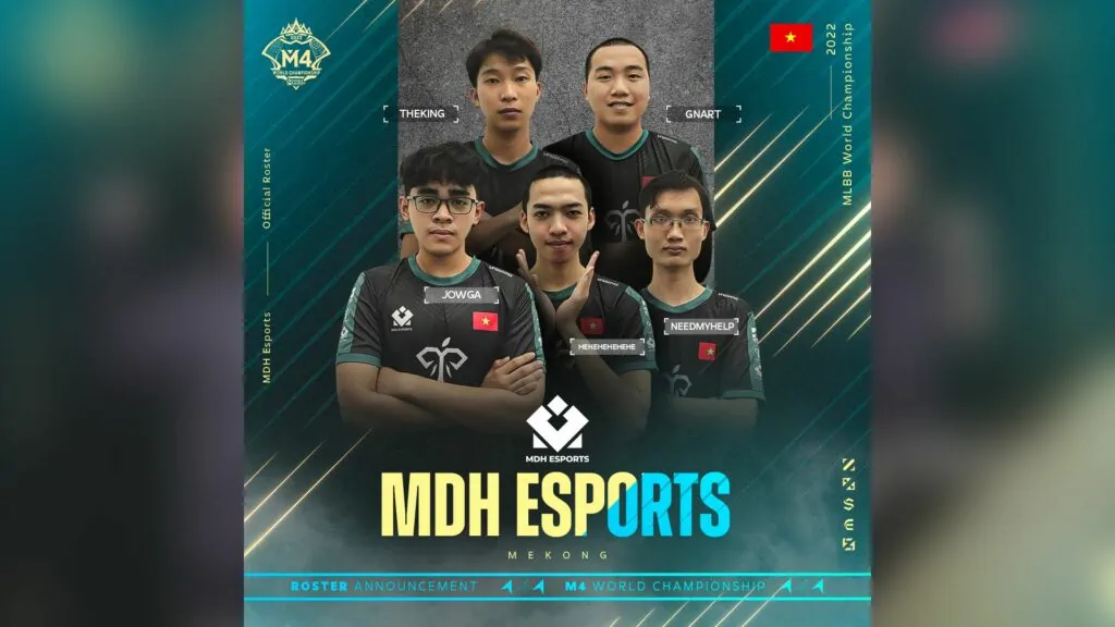 M4 World Championship Vietnam representative, MDH Esports