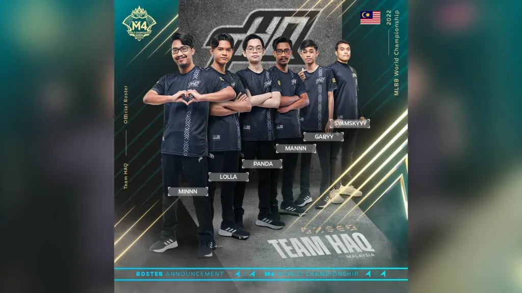 M4 World Championship Malaysia representative, Team HAQ