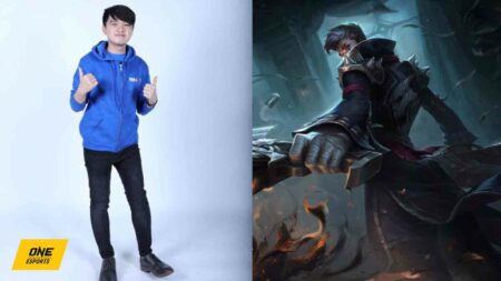 MLBB streamer Sky Wee and marksman hero Granger in ONE Esports featured image