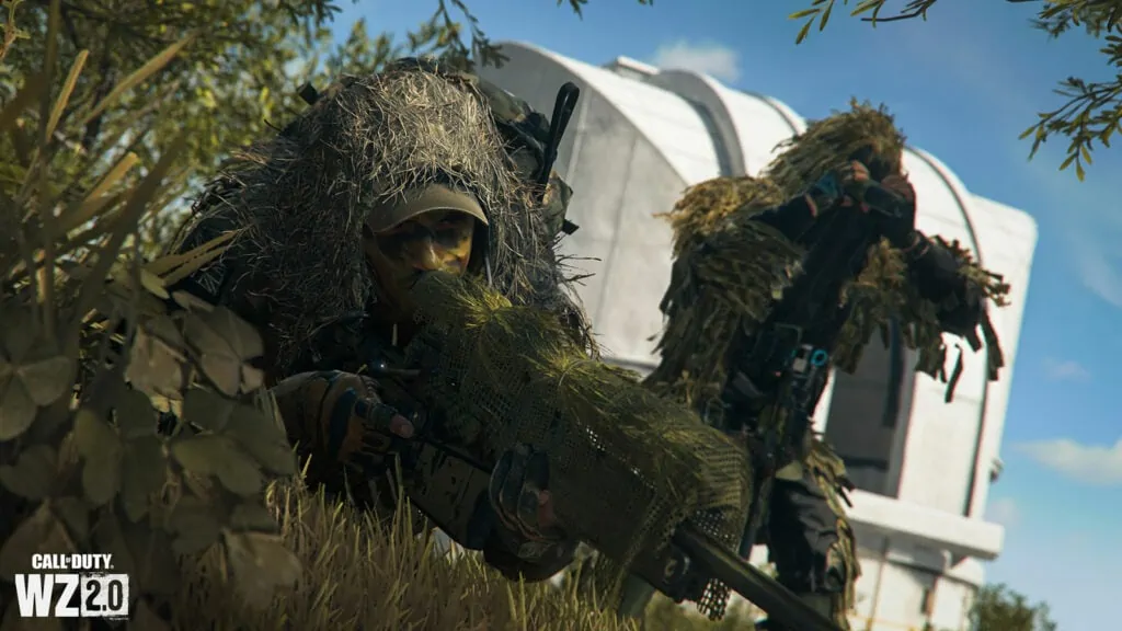 Traje Ghillie Warzone 2.0