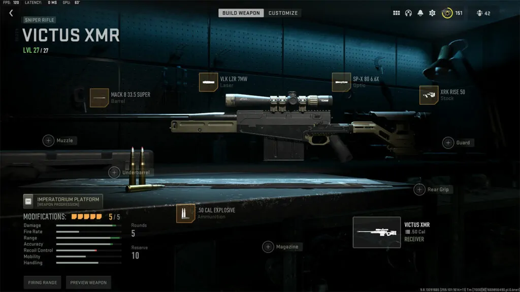 Modern Warfare 2 & Warzone 2 Victus XMR Sniper Rifle: How To