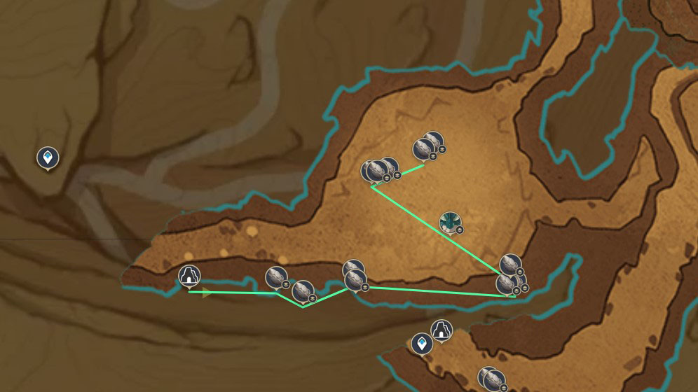 Dehya materials Best Genshin Impact farming routes ONE Esports