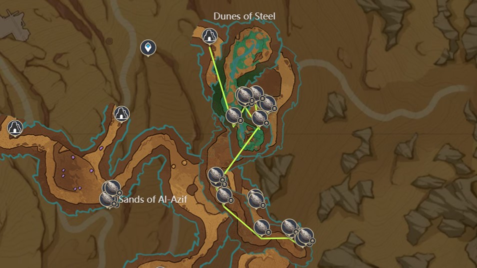 Dehya materials Best Genshin Impact farming routes ONE Esports