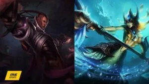 LoL bot lane champions AD carry Lucian and support Nami in ONE Esports featured image