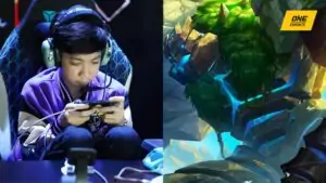 ECHO's Sanford "Sanford" Vinuya and Mobile Legends: Bang Bang hero, Grock