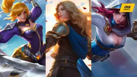 Mobile Legends: Bang Bang assassin heroes, Fanny, Lancelot, and Natalia