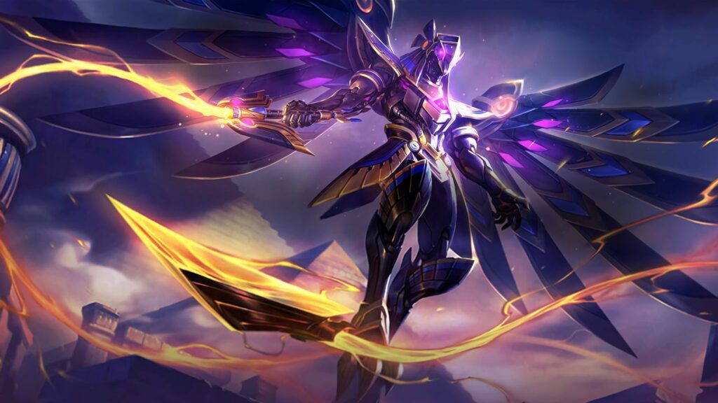 Mobile Legends: Bang Bang Kaja Skyblocker piel fondo de pantalla