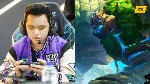 ECHO's KarlTzy with Mobile Legends: Bang Bang hero, Grock