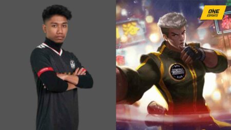 Mobile Legends: Bang Bang pro player from Malaysia, Xorn with hero Chou