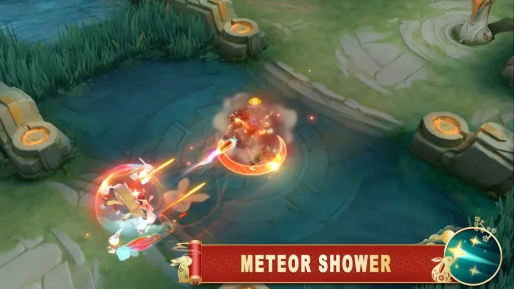 Mobile Legends: Bang Bang New Moon Lo último de Chang'e, la lluvia de meteoritos