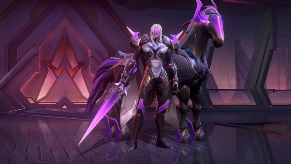 Mobile Legends: Modelo de personaje de Bang Bang Shadow Knight Leomord