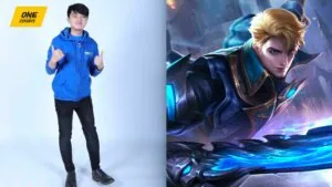 Mobile Legends: Bang Bang streamer Wee Yao "Sky Wee" Liang and hero, Alucard