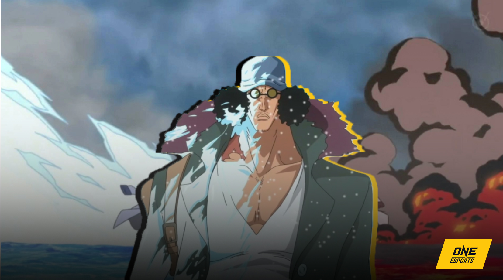 Defeating Ice Admiral Aokiji