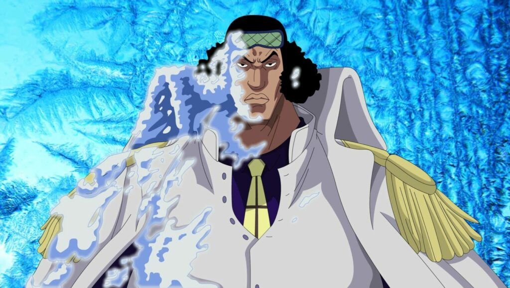 Defeating Ice Admiral Aokiji