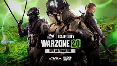 Official art of Call of Duty Warzone 2.0 ONE Esports New World Royale