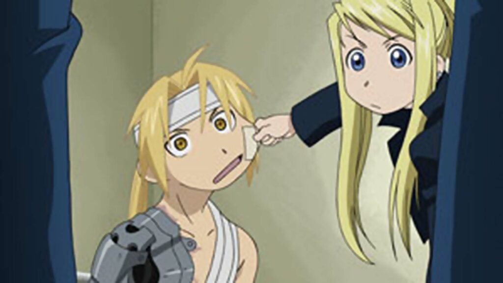 Edward Elric and Winry for best anime couples
