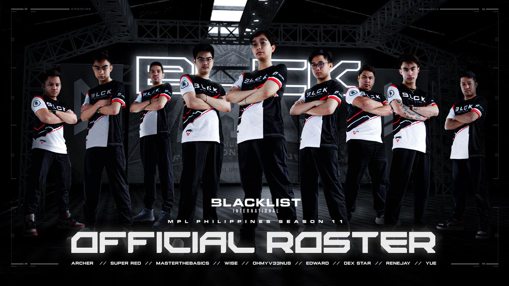 Renejay headlines Blacklist International's season 11 roster ONE Esports