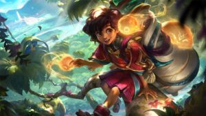 League of Legends support enchanter champion Milio official wallpaper splashart