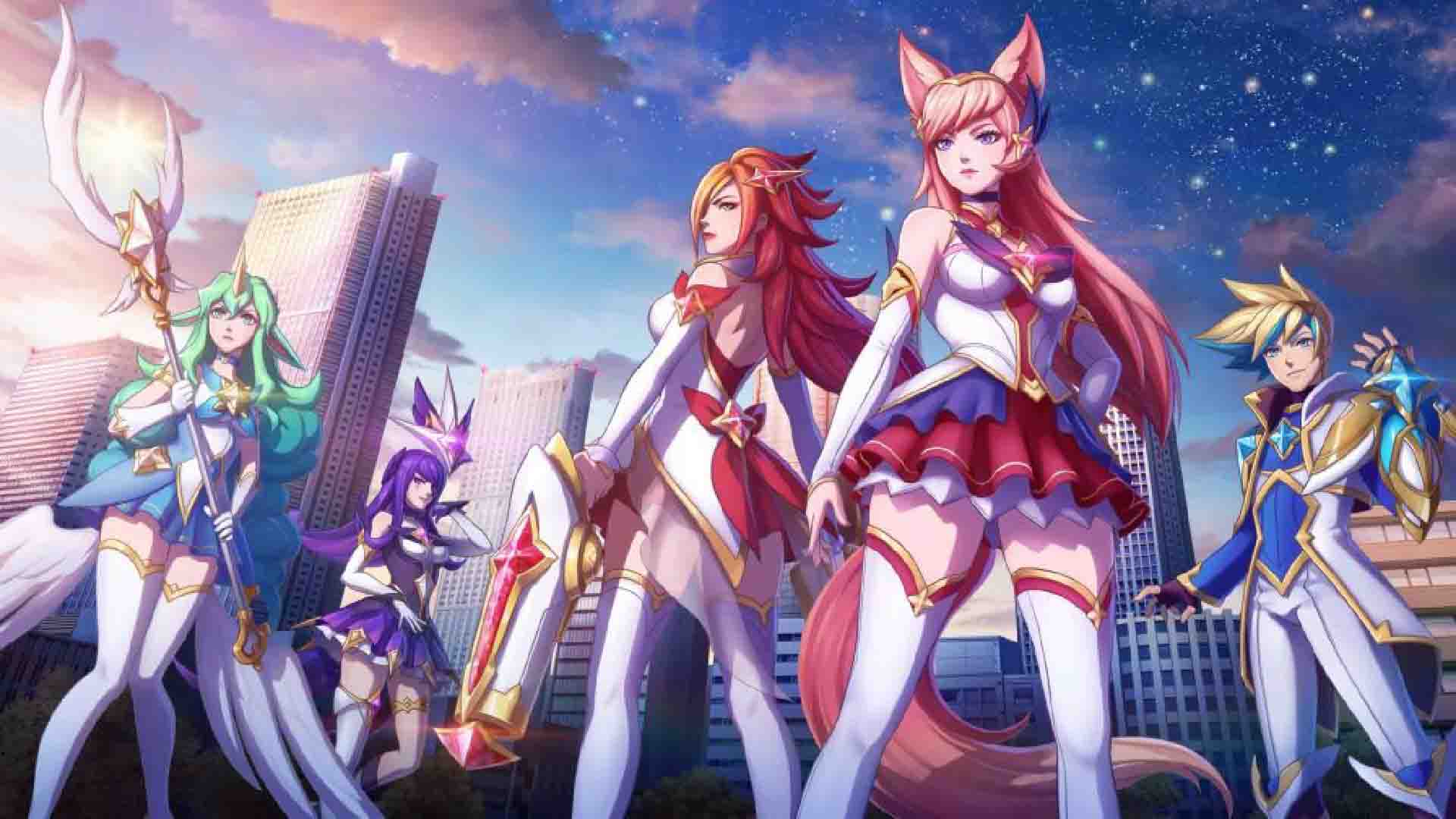 Xayah & Rakan Star Guardian - League Of Legends Live Wallpaper - Live  Wallpaper