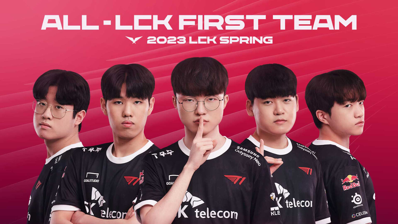 All-LCK First Team comprises T1 players, making history | ONE Esports