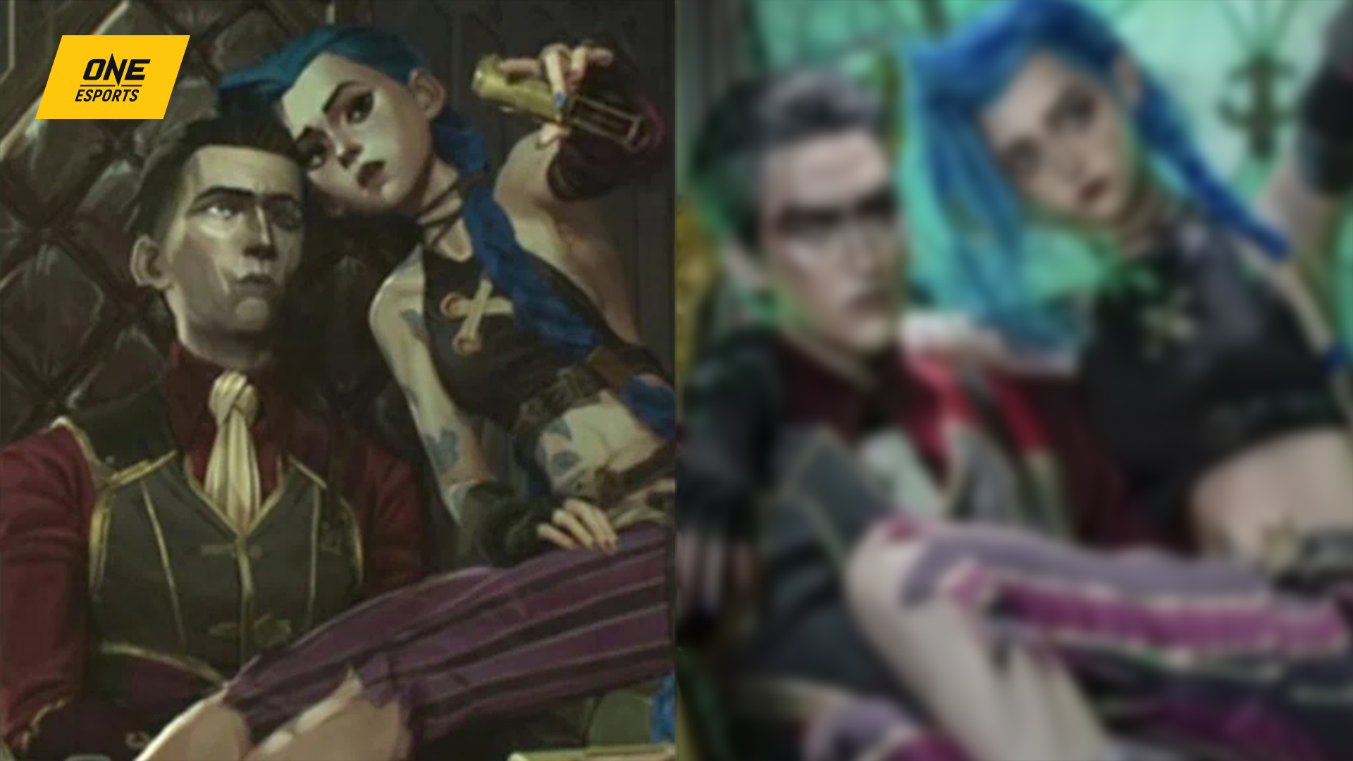 Fan artwork? Portray? Unreal Jinx and Silco cosplay makes followers do a double take