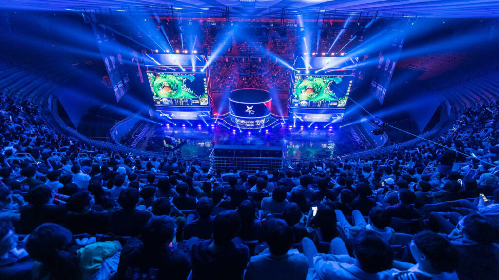 Jamsil Indoor Stadium in Seoul, South Korea