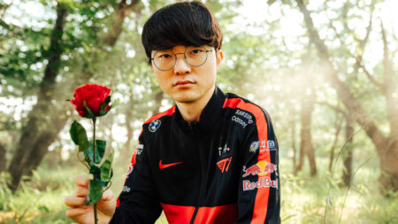 Faker wallpaper featuring roses