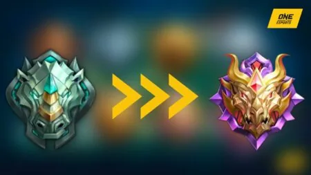 Epic to Mythical Glory rank in Mobile Legends: Bang Bang